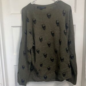 medium skull cashmere sweater